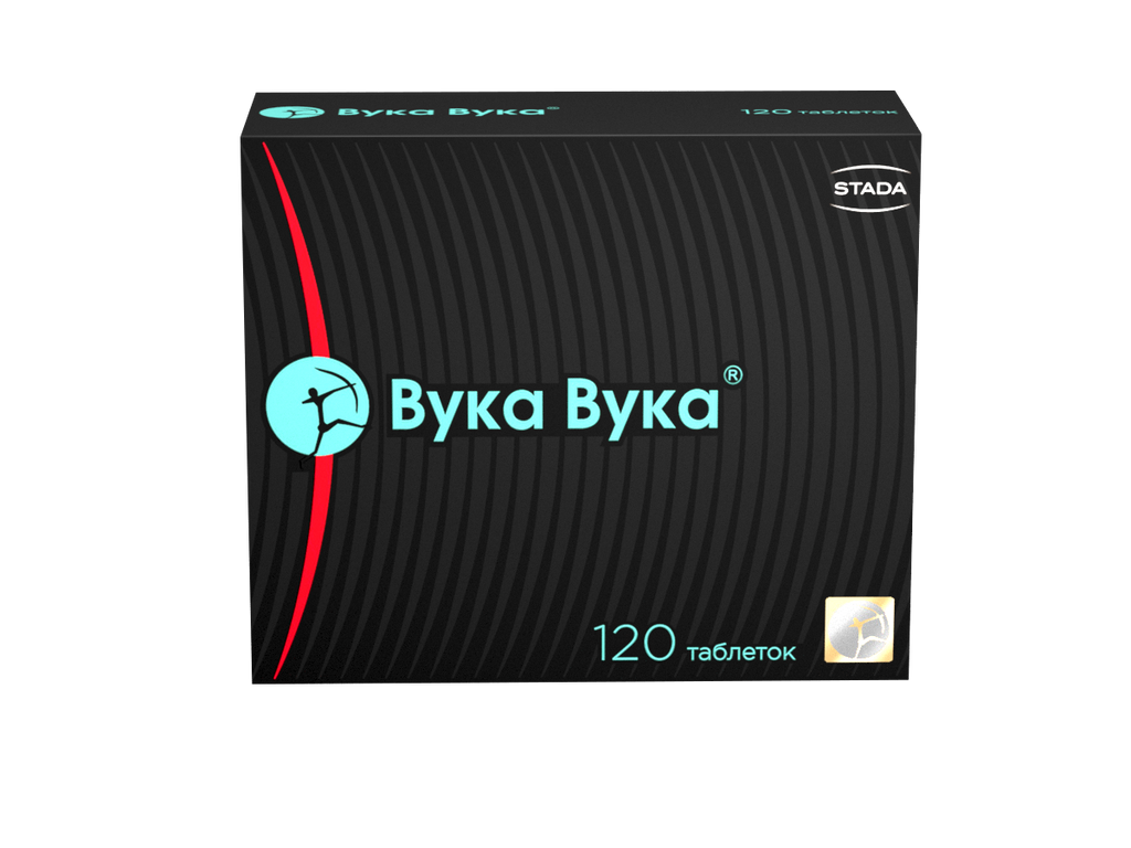 Вука Вука, 550 мг, таблетки, 120 шт.