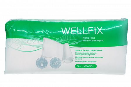 фото упаковки Wellfix Пеленки впитывающие