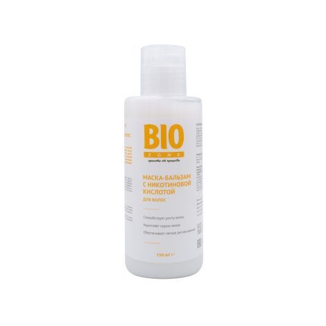 Biozone Маска-бальзам для роста волос Никотиновая, маска-бальзам, 150 мл, 1 шт.