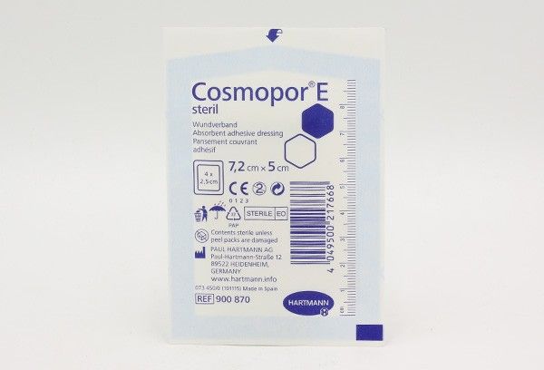 Cosmopor Е Повязка послеоперационная стерильная, 7.2х5см, повязка стерильная, 1 шт.