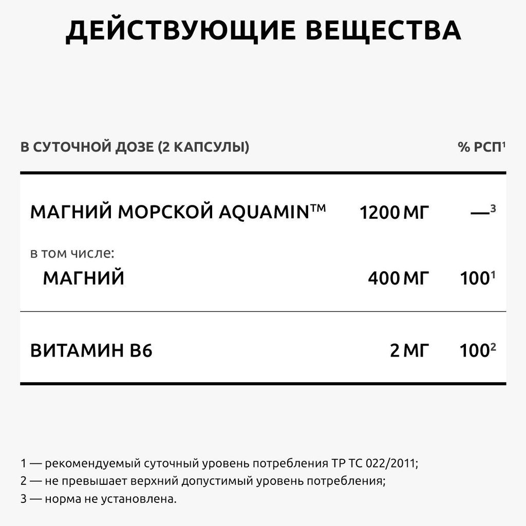 Ultrabalance Магний B6 Премиум, капсулы, 120 шт.