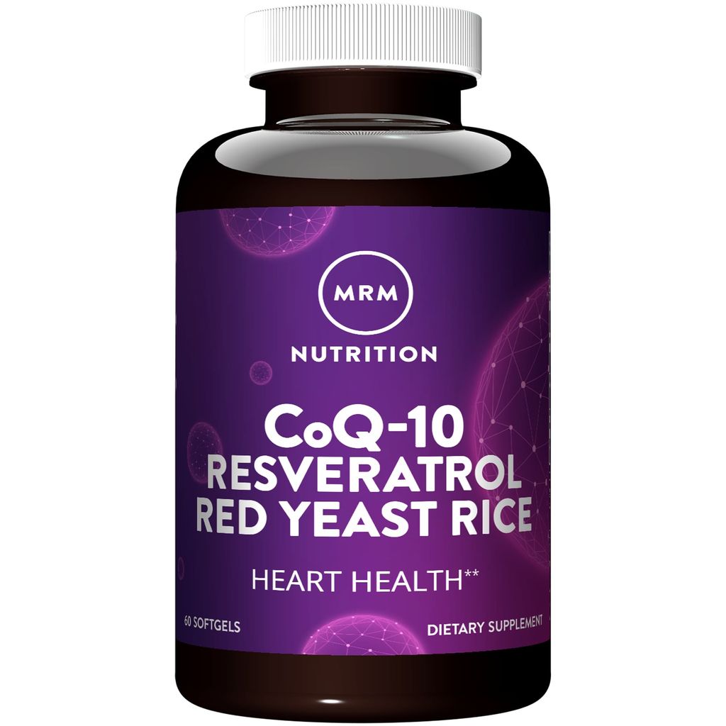 фото упаковки MRM Nutrition CoQ-10 + Ресвератрол + Красный дрожжевой рис