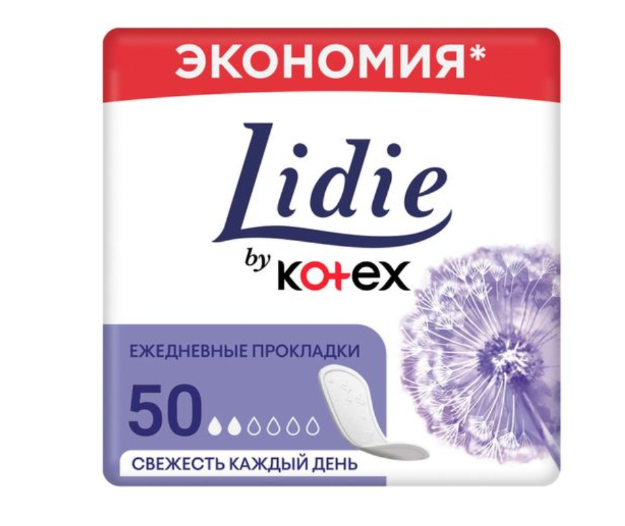 фото упаковки Kotex Lidie Normal прокладки ежедневные