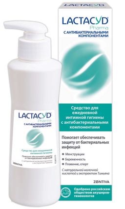 Lactacyd Pharma Средство для интимной гигиены антибактериальное