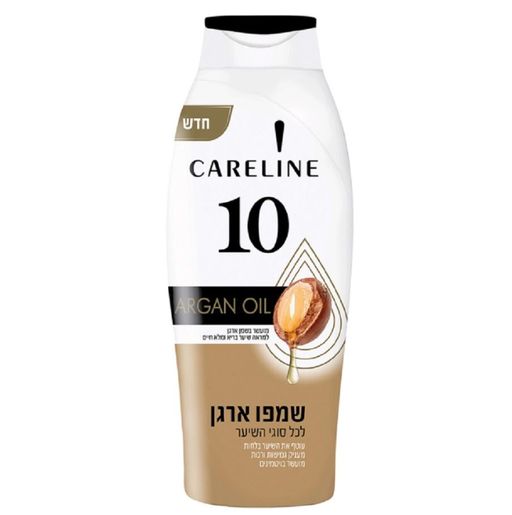 Careline 10 Шампунь восстанавливающий с аргановым маслом, для всех типов волос, 700 мл, 1 шт.