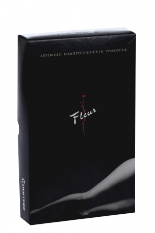 Интекс Fleur Колготки компрессионные, р. 1, 1-й класс компрессии, черного цвета, 1 шт.
