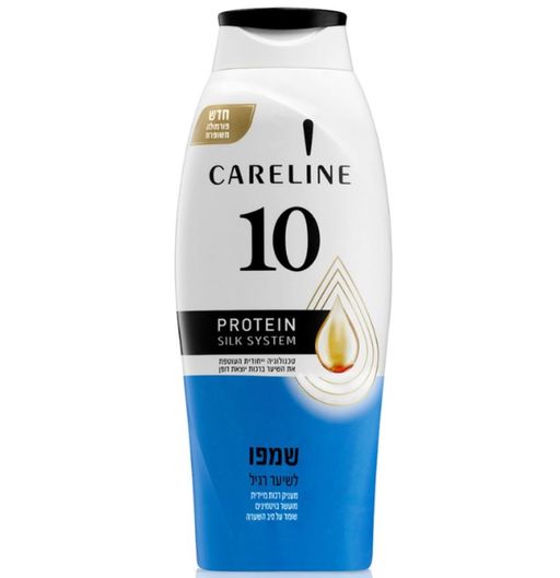 Careline 10 Шампунь Аминокислоты шелка, для нормальных волос, 700 мл, 1 шт.