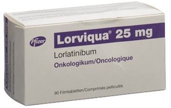 Лорвиква, 25 мг, таблетки, покрытые пленочной оболочкой, 90 шт.