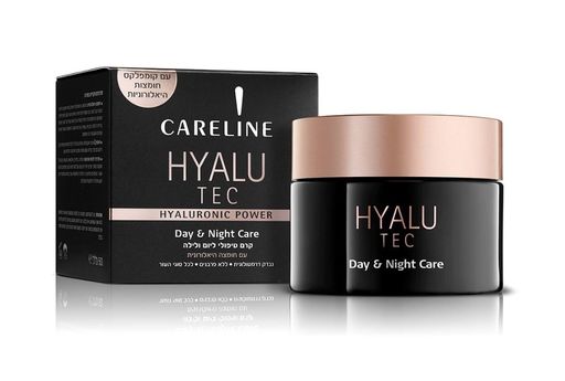 Careline Крем увлажняющий Hyalu tec, с гиалуроновой кислотой, 50 мл, 1 шт.