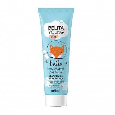 Belita Young skin Крем-стартер для лица Увлажнение за 3 секунды, крем, 50 мл, 1 шт.